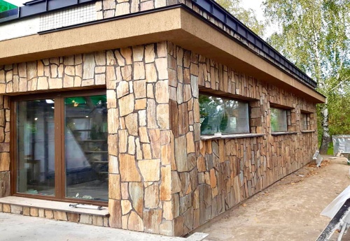 Плитняк кора дерева для фасада купить в Кизеле