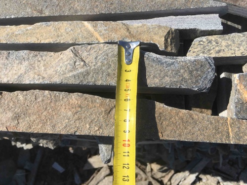 Горбушка златолит мультиколор для облицовки купить в Кизеле