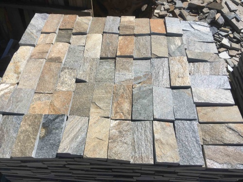 Плитка пилёная златолит Уральский для фасада купить в Кизеле