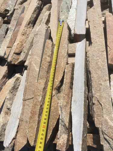 Горбушка златолит золотистый для облицовки купить в Кизеле