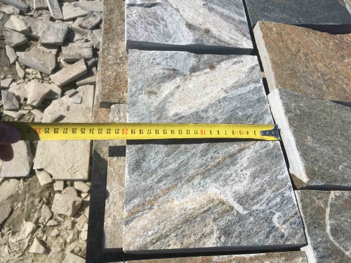 Плитка пилёная златолит Уральский для фасада купить в Кизеле