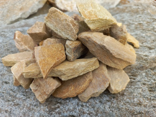 Златолит жёлтый декоративная каменная крошка купить в Кизеле