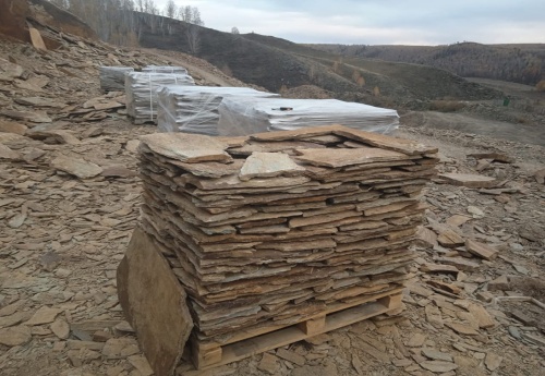 Плитняк кора дерева для цоколя, отмостки купить в Кизеле