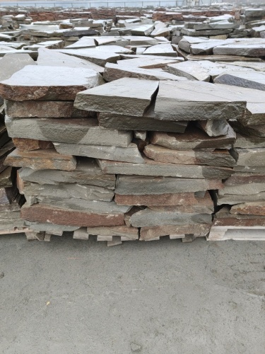 Плитняк песчаник серо-зелёный для мощения 60-65 мм купить в Кизеле